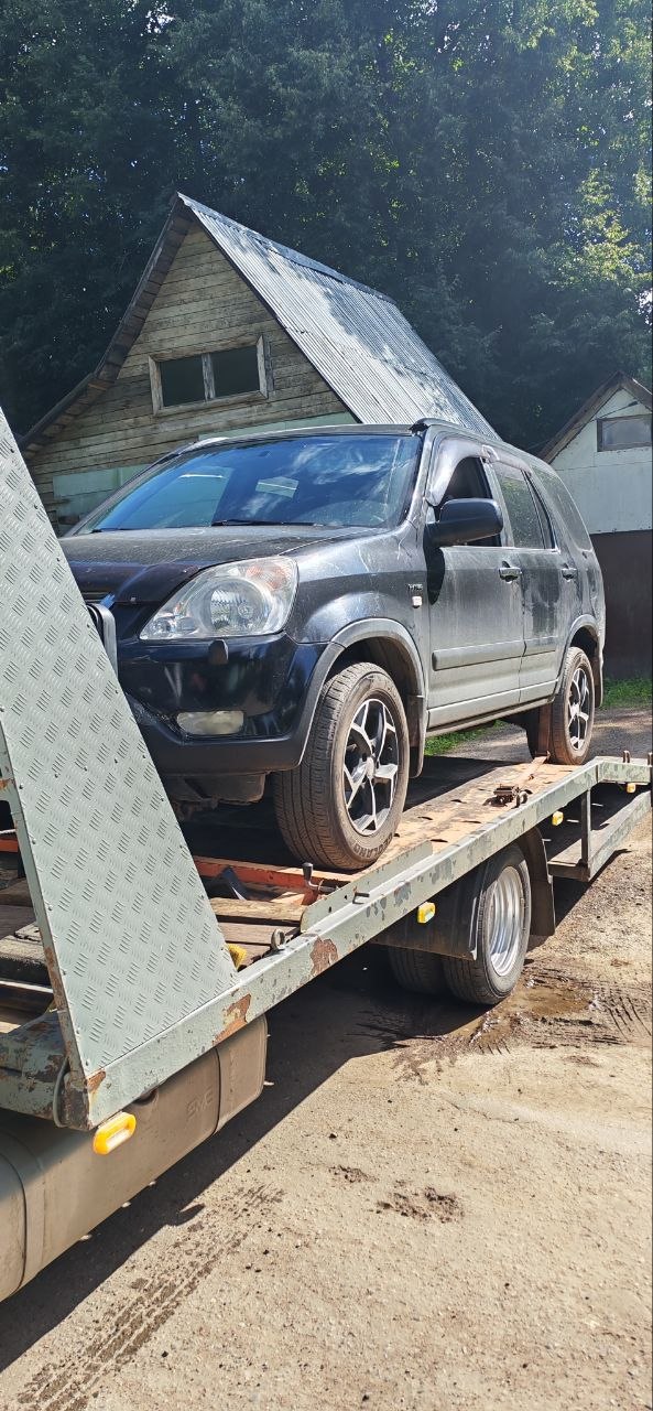Эвакуатор Солнечногорск — ночная погрузка авто во дворе